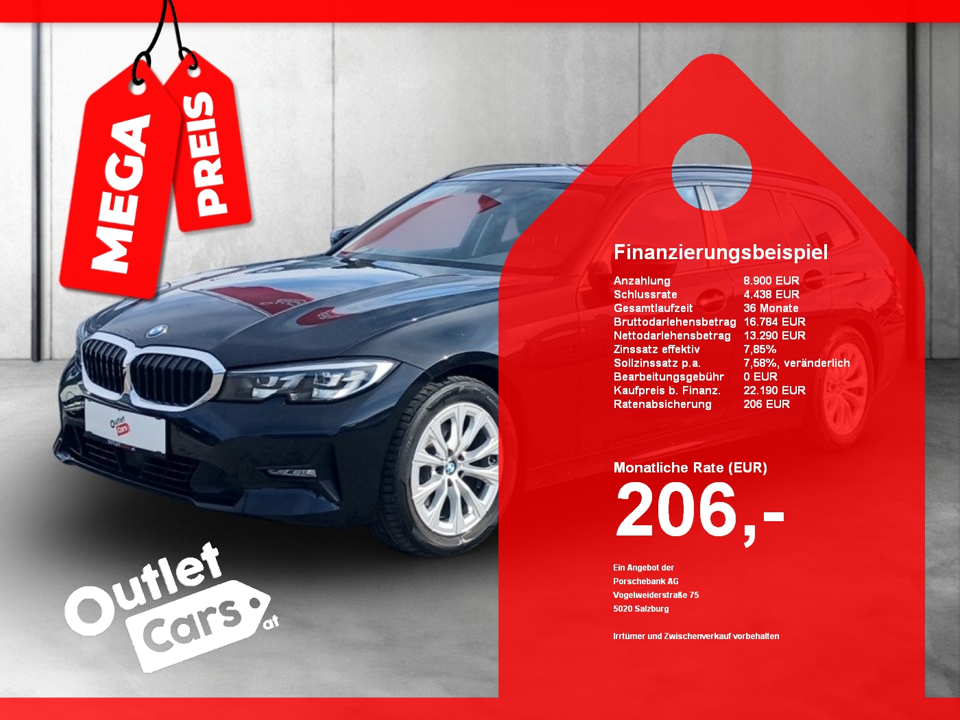 Bild eines BMW 320d Touring Adv. Aut.