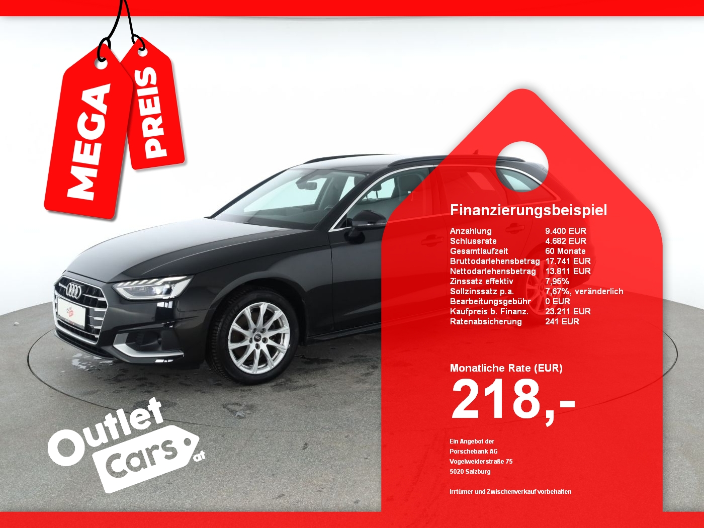 Bild eines Audi A4 Avant 30 2.0 TDI advanced
