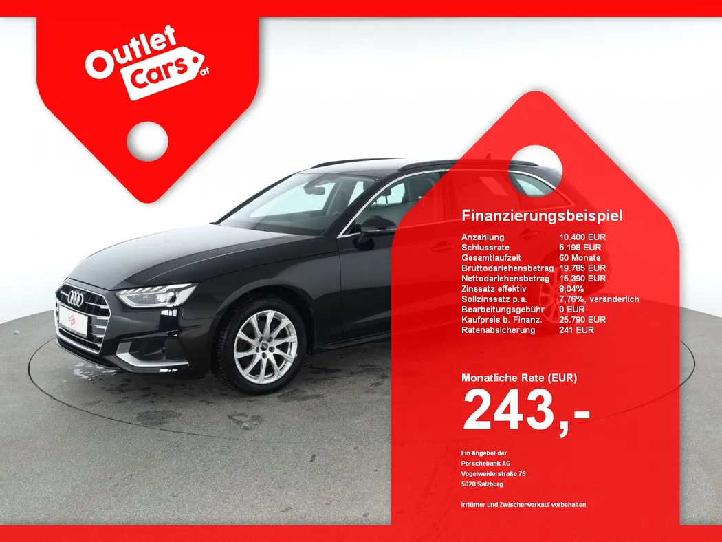 Bild eines Audi A4 Avant 30 2.0 TDI advanced
